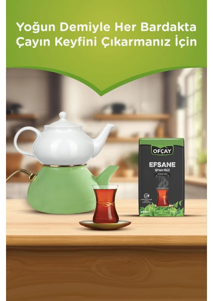 Efsane Filiz Dökme Siyah Çay 500 gr