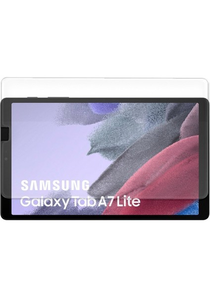 Samsung Galaxy Tab A7 Lite SM-T507 Için Full Kaplama Nano Tempered Ekran Koruyucu Film