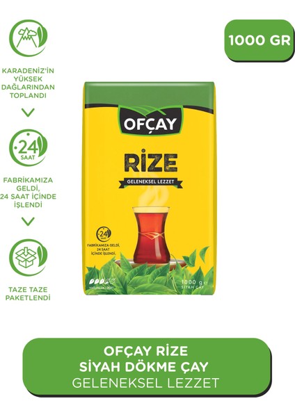 Keyfine Rize Çayı Dökme 1000 gr