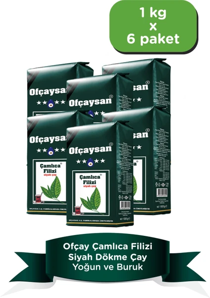 Çamlıca Filizi Çayı 1000 gr x 6'lı