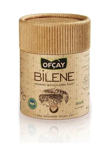 Bilene Organik Dökme Siyah Çay 125 gr