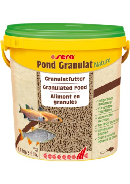 Pond granulat Nature 50 gr Özel Paket