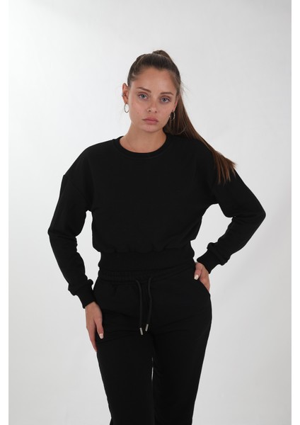 Sıfır Yaka Üç Iplik Kadın Eşofman Takımı fiyatları