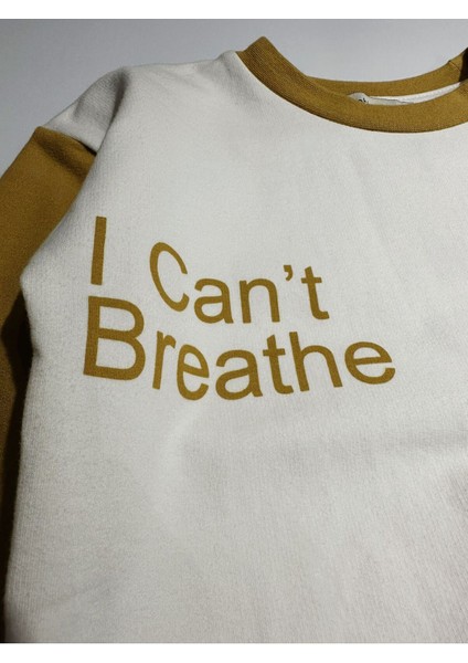 Breathe Baskılı Bisiklet Yaka 3/9 Yaş Unisex Sweatshırt fiyatları