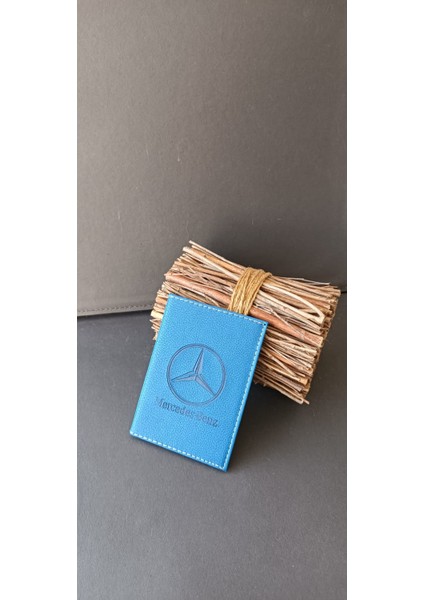 Mercedes Dikişli Araç Ruhsat Kılıfı Kabı Oto Ruhsatlık Araba Ruhsat Koruyucu modelleri