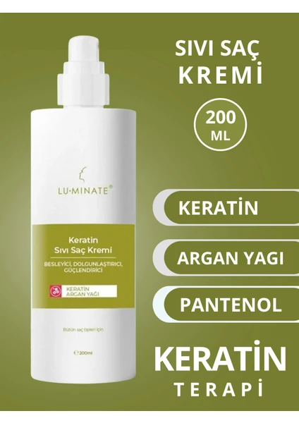 Saç Kremi Keratin Ve Argan Yağı Düzleştirici Kolay Tarama Spreyi Isı Koruyucu Hızlı Saç Uzatma Sütü