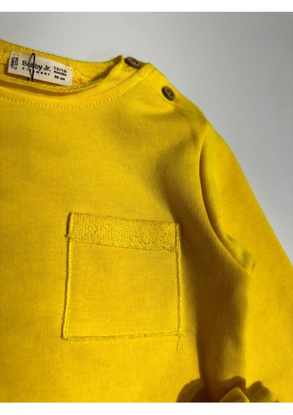 Patlı Cepli Sweatshirt Pantalon Takım 1/5 Yaş Unisex indirimleri