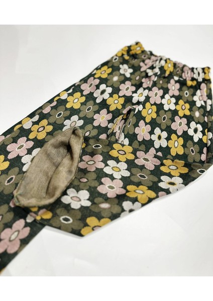 Papaya Desenli Wide Leg Kesim Alt fiyatları