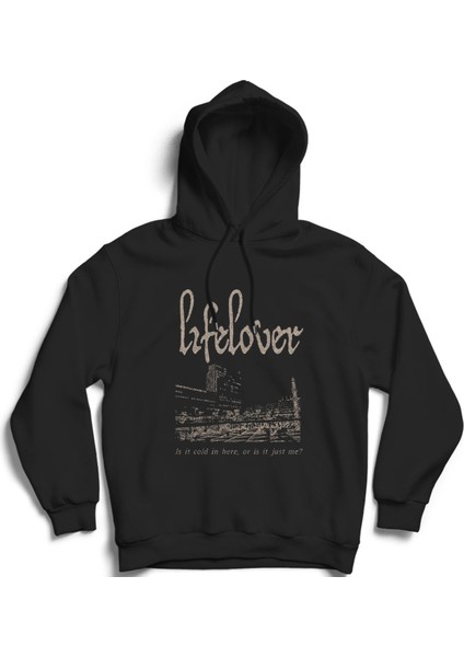 Lifelover, Rock Metal Müzik Grubu Unisex Pamuklu Kapüşonlu Sweatshirt Hoodie