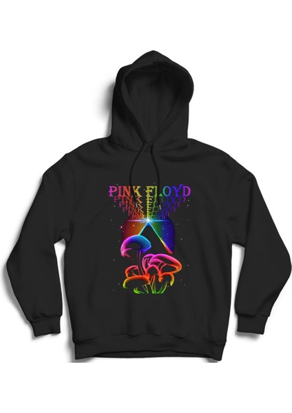 Pink Floyd, Mushrooms, Rock Metal Müzik Grubu Pamuklu Kapüşonlu Sweatshirt Hoodie