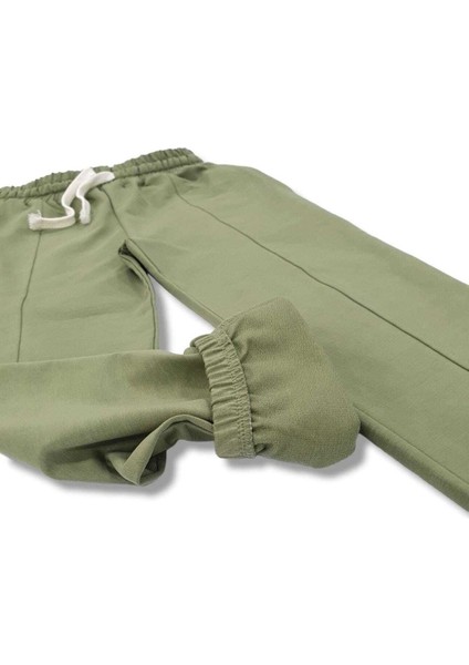 Önden Parçalı Flolo Cepli Eşofman Altı modelleri