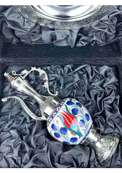 Gümüş Kaplama Vazo Tabak Seti fiyatları