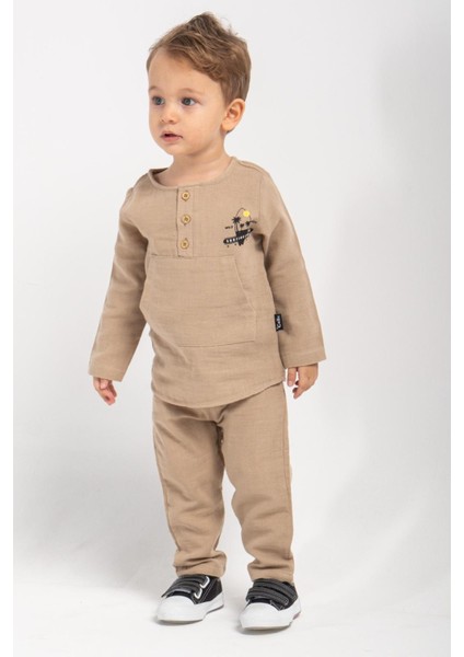 Bebek&çocuk %100 Pamuk 2'li Müslin Takım