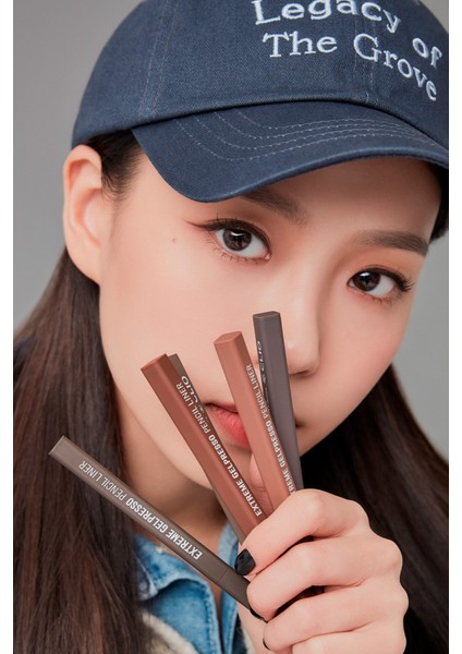 Suya Dayanıklı, Gün Boyu Kalıcı Kalem Eyeliner CLIO Extreme Gelpresso Pencil Liner (05 Mute Brown)