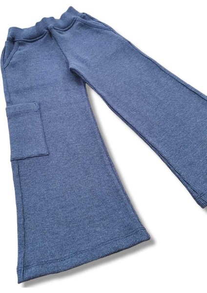 Yandan Cepli Wid Leg Kaşkorse Kız Çocuk Pantolon fırsatları