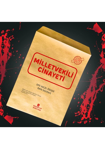 Dedektif Oyunu | Milletvekili Cinayeti | Cinayet Çözme Oyunu | Efe Halil Özışık Davası | Suç Çözümleme Oyunu