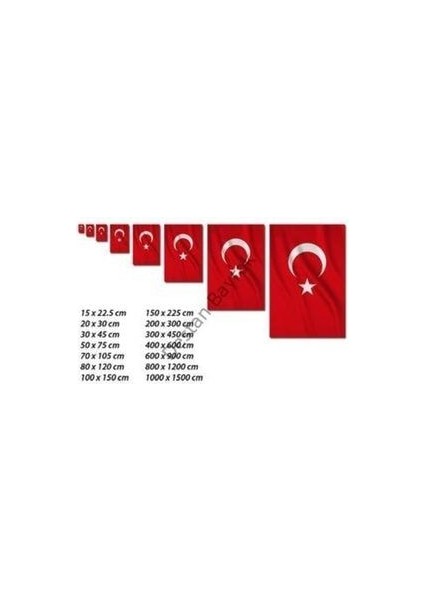 Türk Bayrağı 100X150 cm