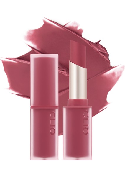 Yumuşak Dokulu, Hafif Mat Görünüm Sunan Ruj CLIO Chiffon Mood Lip (03 Mauve Fuchsia)