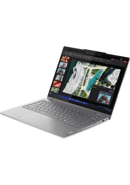 Thinkbook 2-In-1 G4 Iml Ultra 7-155U 40-Gbddr5 256 GB SSD 14" Wuxga Touch Windows 11 Home Taşınabilir Bilgisayar 21MX002VTR  BT33