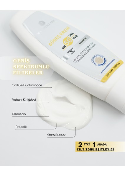 Care YÜZ & VÜCUT Güneş Kremi 100 ML