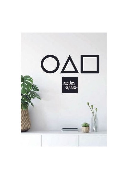 Squıd Game Özel Trend Duvar Dekorasyon Ahşap Tablo