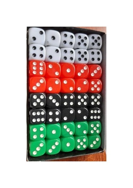5 Adet Okey Zarı