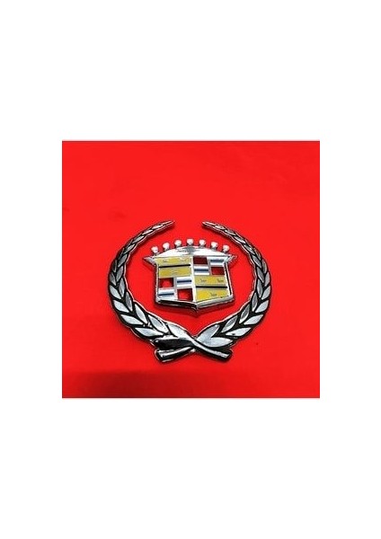 Etiketçilere Saç Örgü Cadillac Arma Silver