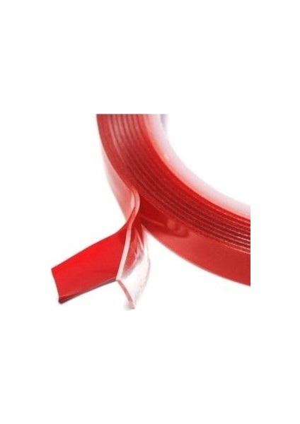 Çift Taraflı Silikonlu Şeffaf Bant 10MM x 5m Su Geçirmez Süper Güçlü Montaj Akrilik fiyatları