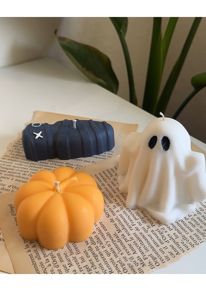 Halloween Actors Candle/Cadılar Bayramı Aktörleri / Vegan Mum fırsatları