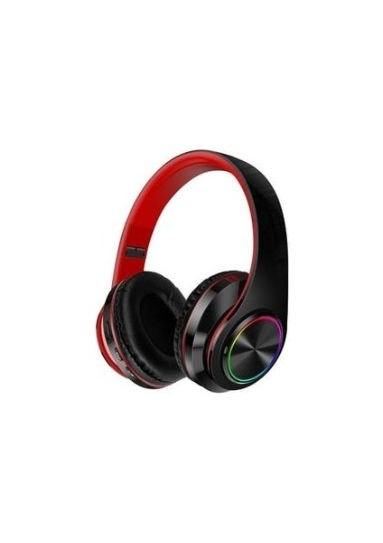 B39 Kablosuz Bluetooth Kulaklık- LED Işıklı Kulaküstü Kulaklık-Her Telefona Uyumlu PG-B39