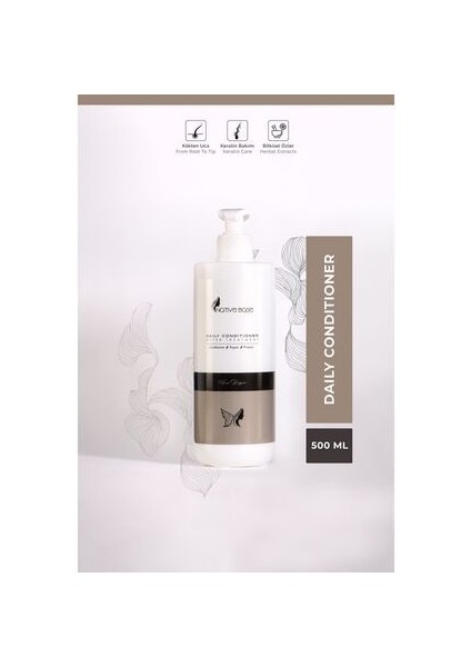 Daily Conditioner Keratin Bakım Sonrası Devam Kremi 500 ml