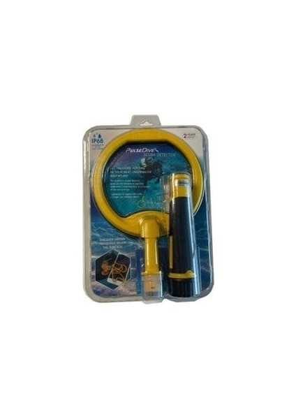 Pulsedive Scuba 20 cm Başlıklı Sarı Su Altı El Tipi Dedektör