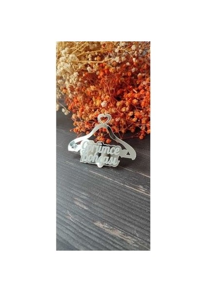 Pleksi Görümce Bohçası Yazısı Gümüş(1 Adet) indirimleri