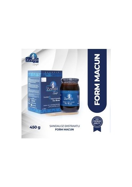 2 Paket Sandaloz Ekstrat Form Macun 450gr