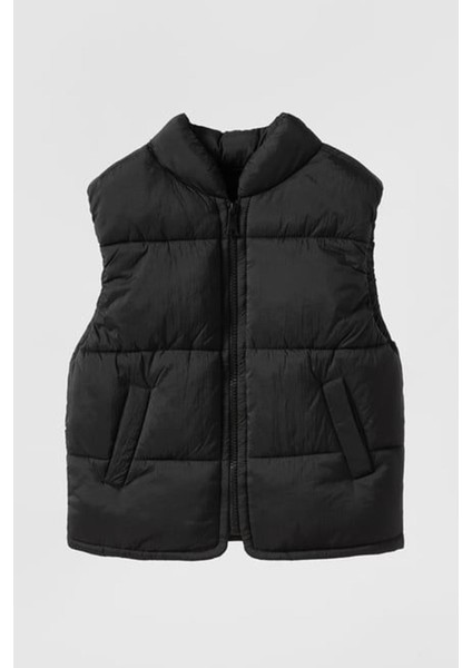 Cepli Unisex Çocuk Fermuarlı Şişme yelek - Siyah fiyatları