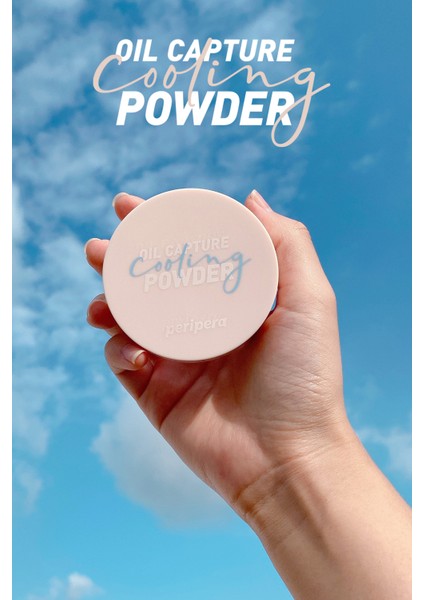 Cilde Serin Nem Etkisi Veren Transparan Pudra PERIPERA Oil Capture Cooling Powder