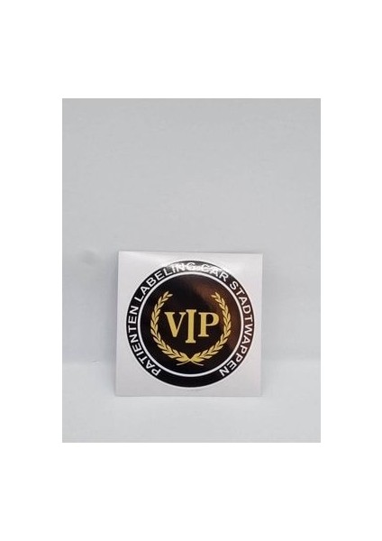 Vip Yazılı Sticker fiyatları