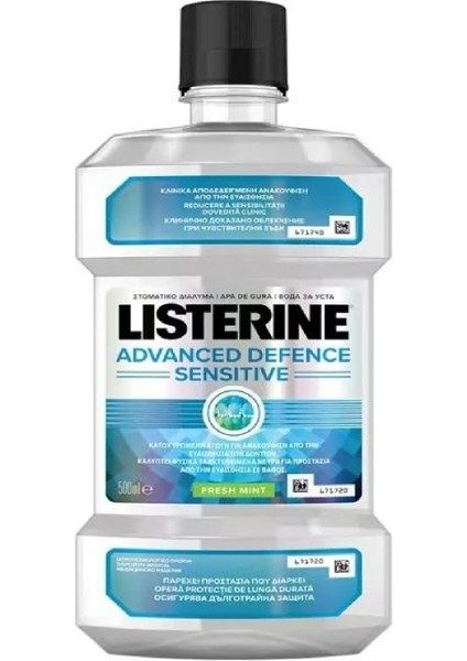 Advanced Defence Hassasiyet İçin Geliştirilmiş Koruma Ağız Bakım Suyu 500 ml
