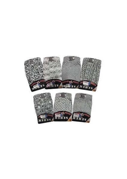 Empirme Erkek 5`li Desenli Boxer - M-2 0007