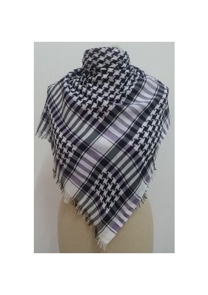 Pamuklu Puşi Poşu Kefiye Şal