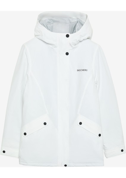 W Outerwear Padded Jacket Kadın Beyaz Mont S242041-100