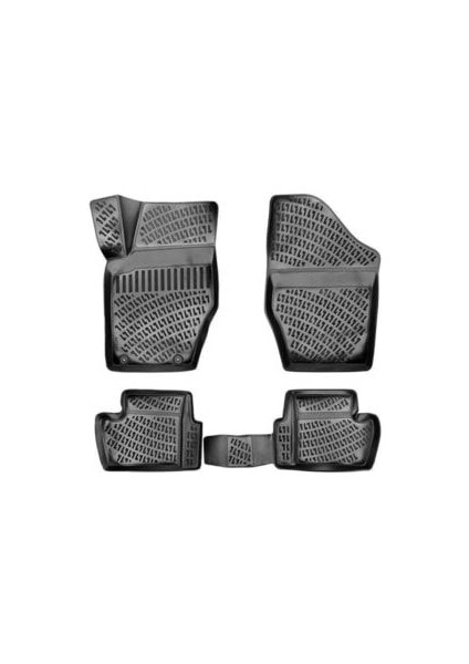 Peugeot 307 3D Havuzlu Paspas Dayanıklı Malzeme ile Uzun Süreli Koruma