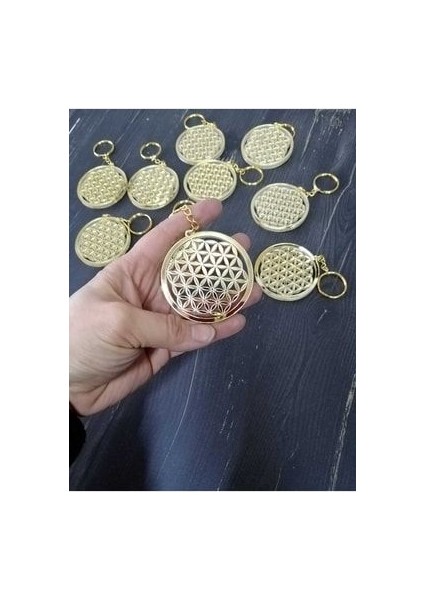 Yaşam Çiçeği Anahtarlık Gold modelleri