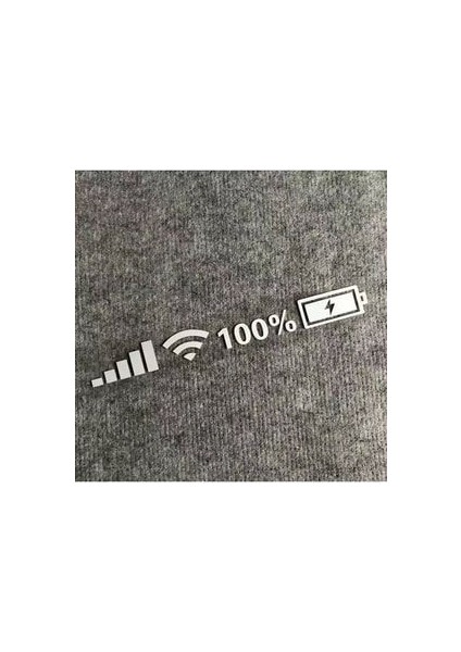 Bildirim Pil Wifi Batarya Reflektör Sticker 25X3 fırsatları