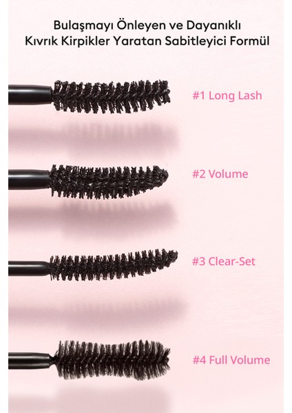 Hacim Kazandıran Suya Dayanıklı Maskara PERIPERA Ink Black Cara Choigosim (02 Volume Curling) fırsatları