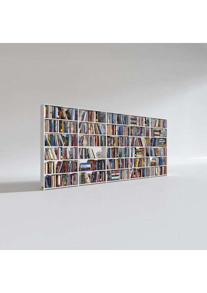 Kenzlife 6 Katlı 5 Bölme Çift Bölme Kitaplık fiyatları