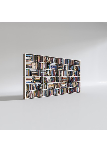 Kenzlife 6 Katlı 4 Bölme Kitaplık fiyatları