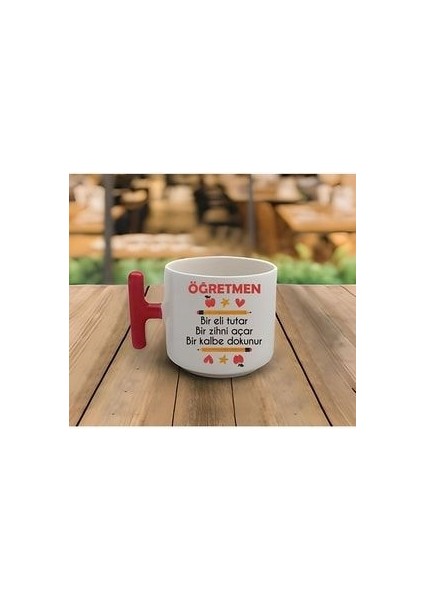 Duble Türk Kahvesi Fincanı & Espresso Öğretmenler Gününe Özel 200 ml