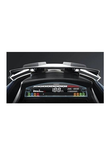 Sym Jet x 125 Dijital Gösterge Uyumlu Nano Ekran Koruyucu 2022 2024