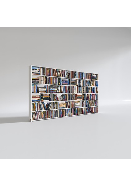 Kenzlife 6 Katlı 4 Bölme Kitaplık fiyatları